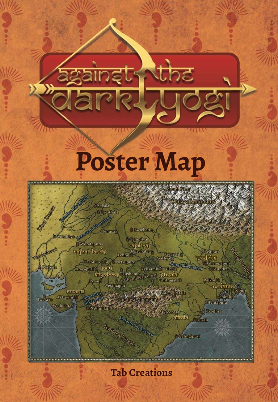 Against the Dark Yogi: Bhurloka Poster Map