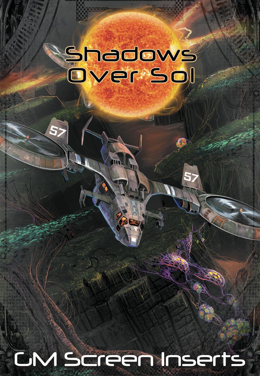 Shadows Over Sol: GM Screen Inserts