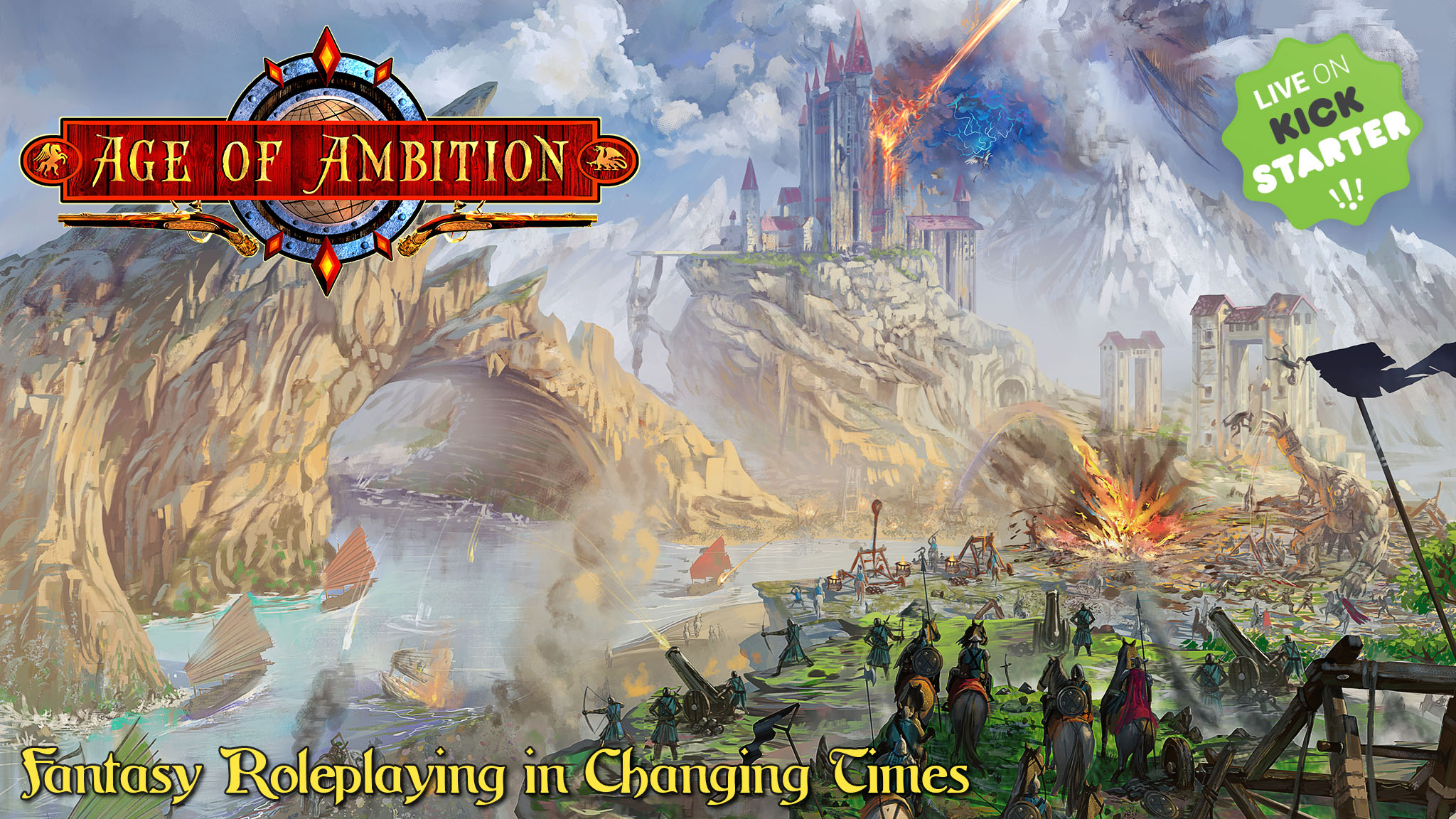 Age of Ambition: Live on Kickstarter!